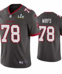 Marvelous Tristan Wirfs Buccaneers Pewter Super Bowl Lv Vapor Limited Jersey