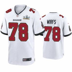 Premium Tristan Wirfs Buccaneers White Super Bowl Lv Game Jersey