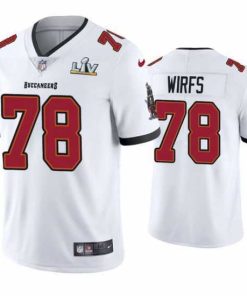 Premium Tristan Wirfs Buccaneers White Super Bowl Lv Vapor Limited Jersey