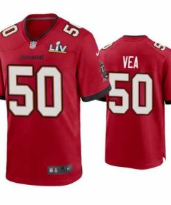 Outstanding Vita Vea Buccaneers Red Super Bowl Lv Game Jersey