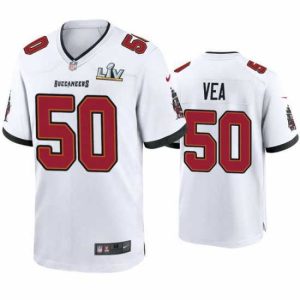 Outstanding Vita Vea Buccaneers White Super Bowl Lv Game Jersey