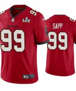 Outstanding Warren Sapp Buccaneers Red Super Bowl Lv Vapor Limited Jersey
