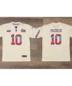 Outstanding Men's Kansas City Chiefs #10 Isiah Pacheco White Super Bowl LVII Patch Vapor Untouchable Limited Stitched Jersey