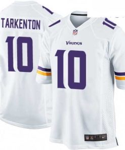 Superior Mens Nike Minnesota Vikings 10 Fran Tarkenton Game White NFL Jersey