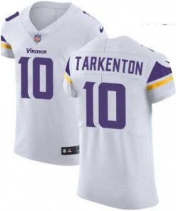 Exceptional Mens Nike Minnesota Vikings 10 Fran Tarkenton White Vapor Untouchable Elite Player NFL Jersey