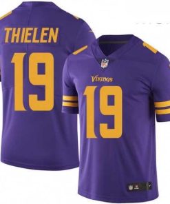 Finest Mens Nike Minnesota Vikings 19 Adam Thielen Limited Purple Rush Vapor Untouchable NFL Jersey