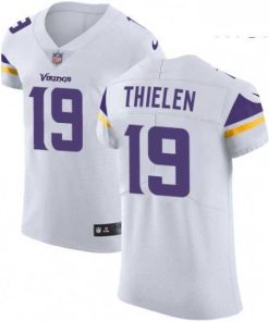 Gorgeous Mens Nike Minnesota Vikings 19 Adam Thielen White Vapor Untouchable Elite Player NFL Jersey