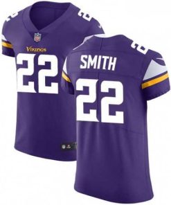 High quality Mens Nike Minnesota Vikings 22 Harrison Smith Purple Team Color Vapor Untouchable Elite Player NFL Jersey