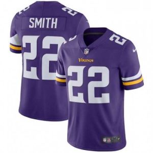 Exquisite Mens Nike Minnesota Vikings 22 Harrison Smith Purple Team Color Vapor Untouchable Limited Player NFL Jersey