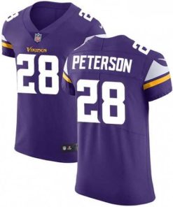 High quality Mens Nike Minnesota Vikings 28 Adrian Peterson Purple Team Color Vapor Untouchable Elite Player NFL Jersey