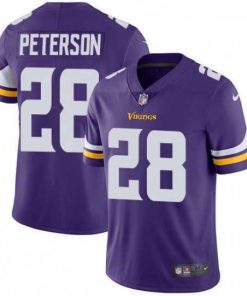 Superb Mens Nike Minnesota Vikings 28 Adrian Peterson Purple Team Color Vapor Untouchable Limited Player NFL Jersey
