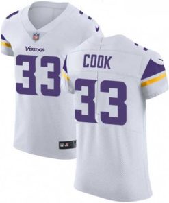 Finest Mens Nike Minnesota Vikings 33 Dalvin Cook White Vapor Untouchable Elite Player NFL Jersey