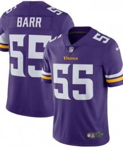 Exquisite Mens Nike Minnesota Vikings 55 Anthony Barr Purple Team Color Vapor Untouchable Limited Player NFL Jersey