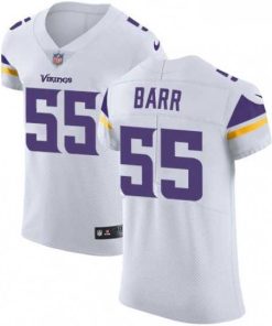Superb Mens Nike Minnesota Vikings 55 Anthony Barr White Vapor Untouchable Elite Player NFL Jersey