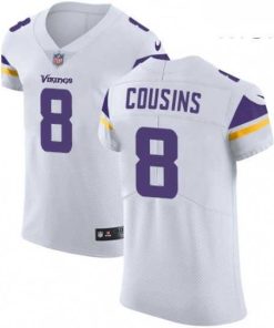 Exceptional Mens Nike Minnesota Vikings 8 Kirk Cousins White Vapor Untouchable Elite Player NFL Jersey