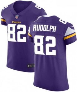 Marvelous Mens Nike Minnesota Vikings 82 Kyle Rudolph Purple Team Color Vapor Untouchable Elite Player NFL Jersey