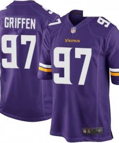 Exquisite Mens Nike Minnesota Vikings 97 Everson Griffen Game Purple Team Color NFL Jersey