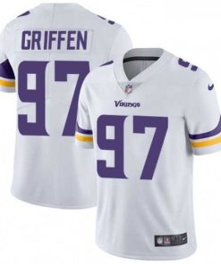 Exceptional Mens Nike Minnesota Vikings 97 Everson Griffen White Vapor Untouchable Limited Player NFL Jersey