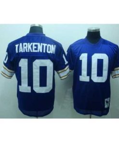 Finest Minnesota Vikings 10 Fran Tarkenton Purple Jerseys Throwback