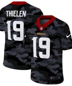 Outstanding Minnesota Vikings 19 Adam Thielen Nike 2020 Black CAMO Vapor Untouchable Limited Stitched NFL Jersey
