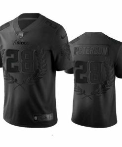 Gorgeous Minnesota Vikings 28 Adrian Peterson Nike Black NFL MVP Limited Edition Jersey