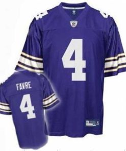 High quality Minnesota Vikings jerseys 4 Brett Favre throwback jersey