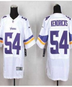 Outstanding New Minnesota Vikings #54 Eric Kendricks White Stitched NFL Elite Jersey