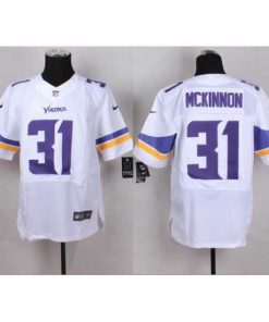 Superior New Minnesota Vikings#31 Mckinnon whtie elite jersey