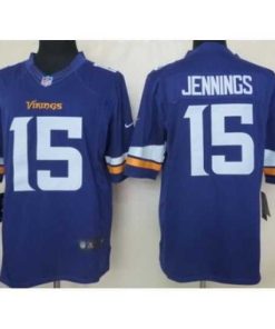 Exquisite Nike Minnesota Vikings 15 Greg Jennings Purple Limited NFL Jersey