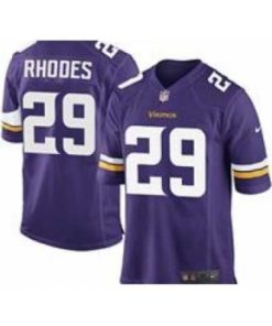 Exquisite Nike Minnesota Vikings 29 Xavier Rhodes Purple Game NFL Jersey