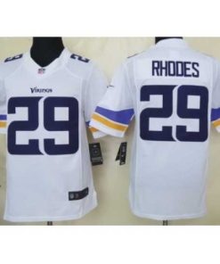 High quality Nike Minnesota Vikings 29 Xavier Rhodes White Limited NFL Jersey