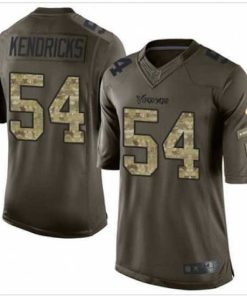 Outstanding Nike Minnesota Vikings #54 Eric Kendricks Green 27s Stitched NFL Limited Salute to Service Jersey