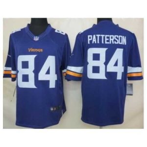 Exceptional Nike Minnesota Vikings 84 Cordarrelle Patterson Purple Limited NFL Jersey