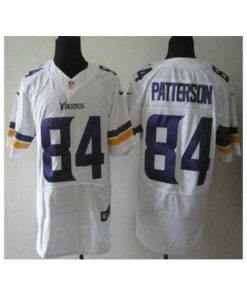 Premium Nike Minnesota Vikings 84 Cordarrelle Patterson White Elite NFL Jersey