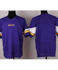 Gorgeous Nike Minnesota Vikings Blank Purple Elite NFL Jersey