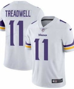 Superb Nike Vikings #11 Laquon Treadwell White Mens Stitched NFL Vapor Untouchable Limited Jersey
