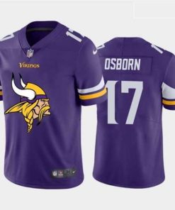 Superior Nike Vikings 17 K J  Osborn Purple Team Big Logo Vapor Untouchable Limited Jersey