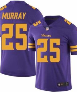 Premium Nike Vikings #25 Latavius Murray Purple Men's Stitched NFL Limited Rush Jersey