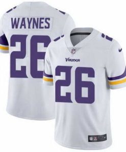 Exquisite Nike Vikings #26 Trae Waynes White Mens Stitched NFL Vapor Untouchable Limited Jersey