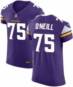 Exquisite Nike Vikings #75 Brian O Neill Purple Team Color Mens Stitched NFL Vapor Untouchable Elite Jersey