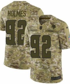 Superb Nike Vikings #92 Jalyn Holmes Camo Mens Stitched NFL Limited 2018 Salute To Service Jersey