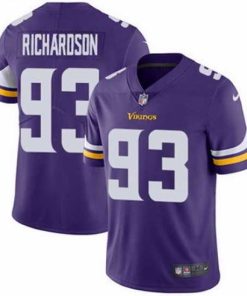 Exquisite Nike Vikings #93 Sheldon Richardson Purple Team Color Mens Stitched NFL Vapor Untouchable Limited Jersey
