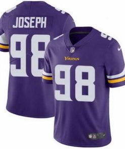 Exquisite Nike Vikings #98 Linval Joseph Purple Team Color Mens Stitched NFL Vapor Untouchable Limited Jersey
