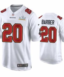 High quality Ronde Barber Buccaneers White Super Bowl Lv Game Fashion Jersey