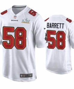 Premium Shaquil Barrett Buccaneers White Super Bowl Lv Game Fashion Jersey