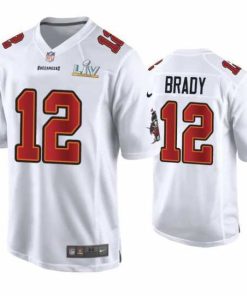 Outstanding Tom Brady Buccaneers White Super Bowl Lv Game Fashion Jersey