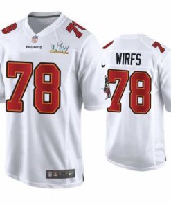 Superb Tristan Wirfs Buccaneers White Super Bowl Lv Game Fashion Jersey