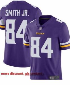 Marvelous Vikings 84 Irv Smith Jr  Purple Team Color Stitched Football Vapor Untouchable Limited Jersey