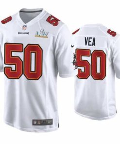 Gorgeous Vita Vea Buccaneers White Super Bowl Lv Game Fashion Jersey