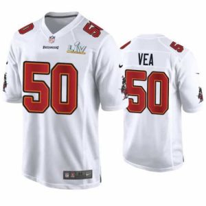 Gorgeous Vita Vea Buccaneers White Super Bowl Lv Game Fashion Jersey